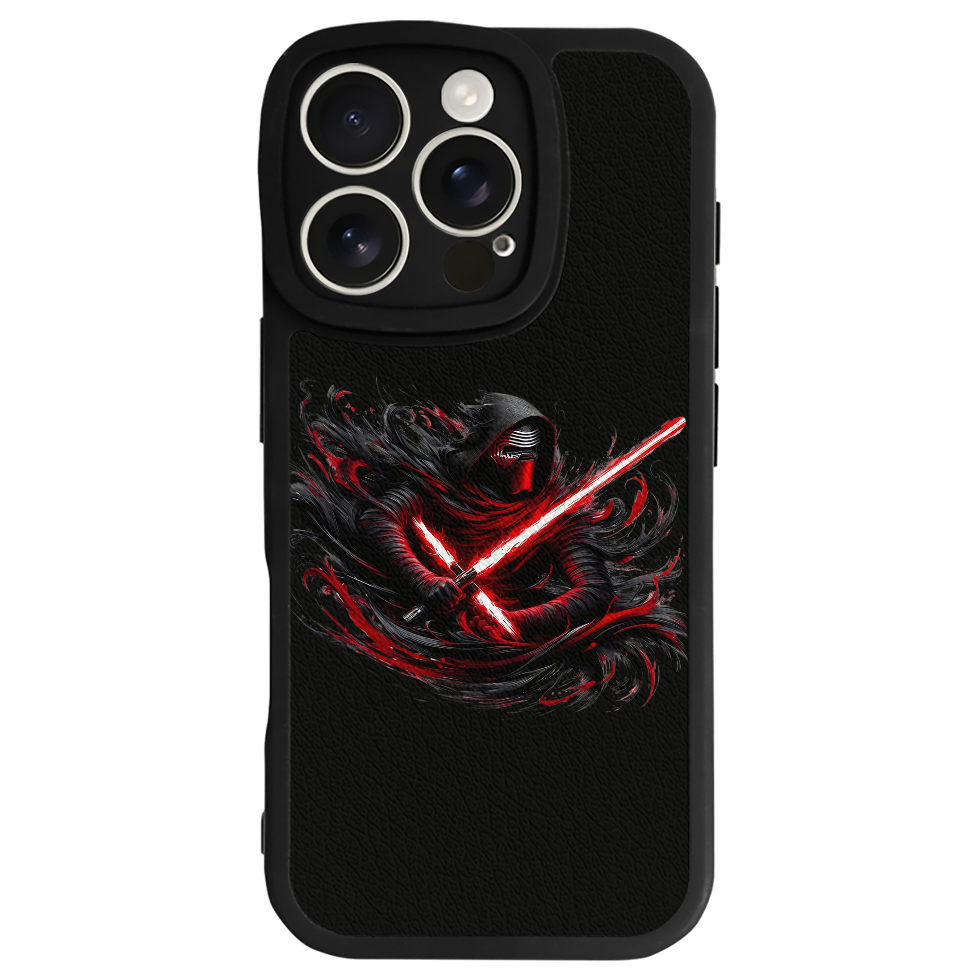 （画像用） スター・ウォーズ Star Wars 【iPhone 16シリーズ対応】シリコンスマホケース（レザー調） 材質：シリコン